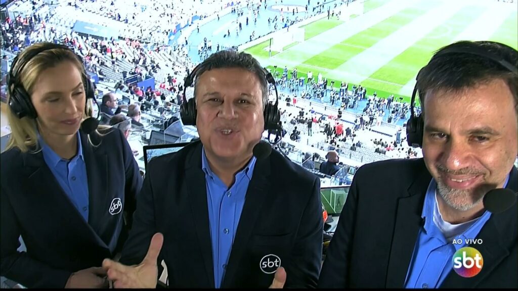 Com Champions League, SBT supera Globo na audiência